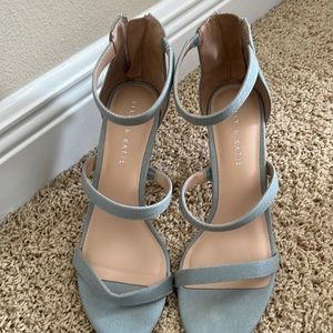 Kelly & Katie blue demin heels size 10